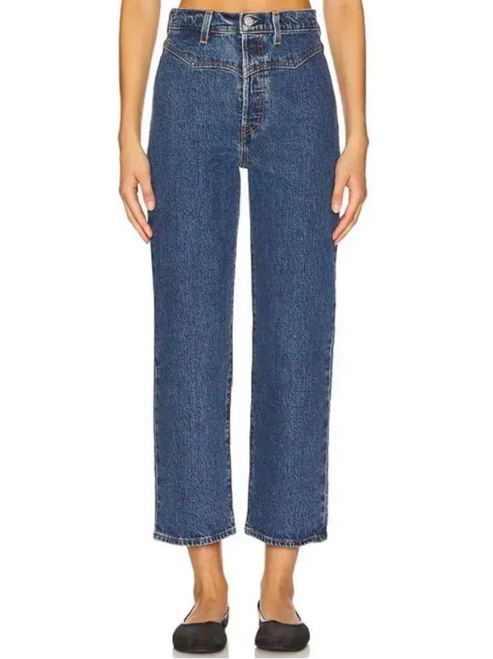 LEVI'S Ribcage Western Yoke Jeans